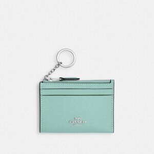 Coach Mini Skinny ID Case - Faded Blue